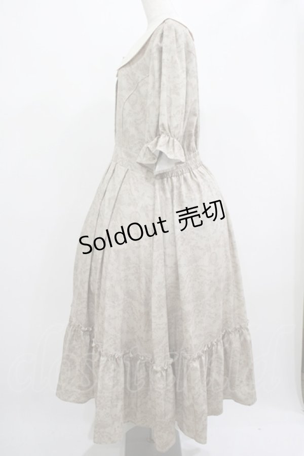 画像2: m petit by misako / NINA’Sコラボトワルドジュイワンピース 4L ベージュ H-25-07-22-005-LO-OP-NS-ZH (2)