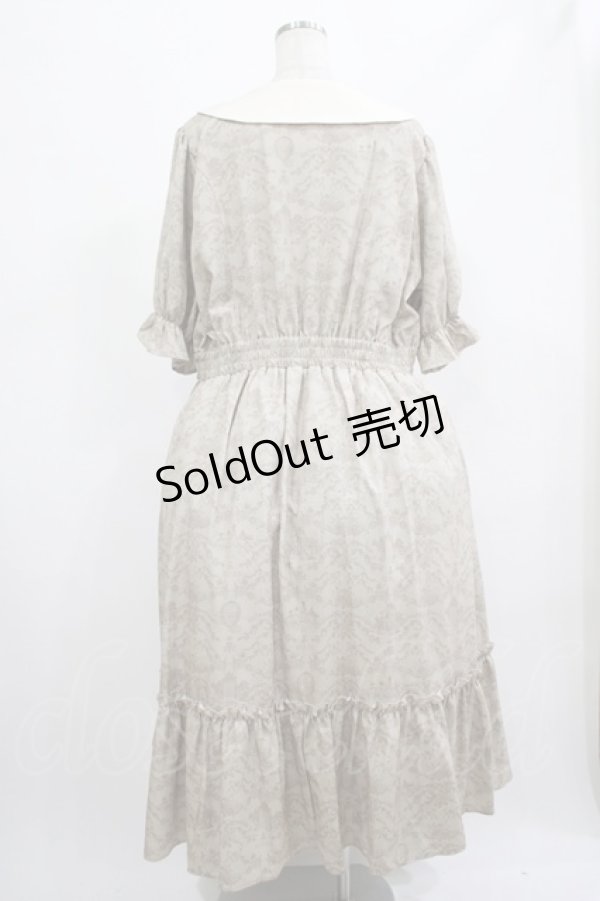 画像3: m petit by misako / NINA’Sコラボトワルドジュイワンピース 4L ベージュ H-25-07-22-005-LO-OP-NS-ZH (3)