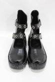 画像1: Candy Stripper / CND PLATFORM BOOTS M ブラック H-25-07-22-1001-PU-SH-KB-ZH (1)