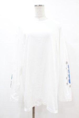 画像: Candy Stripper / MIFFY AND ANIMALS L/S Tee  ホワイト H-25-07-22-1037-PU-TO-KB-ZH