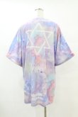 画像2: HYPER CORE / SICKS JELLYFISH BEAR BIG Tシャツ  ラベンダー H-25-07-22-1044-PU-TO-KB-ZH (2)