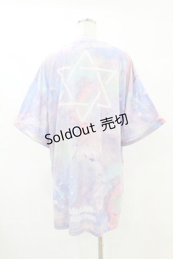 画像2: HYPER CORE / SICKS JELLYFISH BEAR BIG Tシャツ  ラベンダー H-25-07-22-1044-PU-TO-KB-ZH (2)