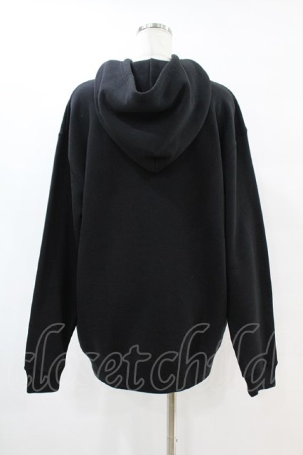 画像2: LAND by MILK BOY / BOMBERBOY HOODIE XL ブラック H-25-07-22-1047-0-TO-KB-ZH (2)
