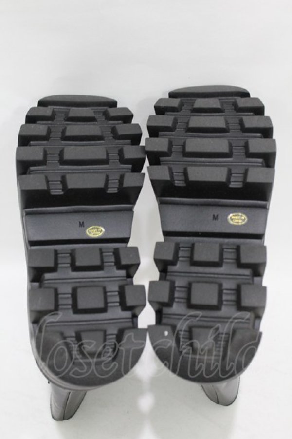 画像3: Candy Stripper / CND PLATFORM BOOTS M ブラック H-25-07-22-1001-PU-SH-KB-ZH (3)