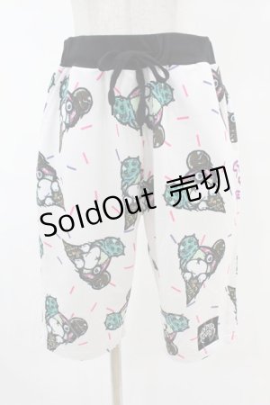 画像: HYPER CORE / SICKS ICE BEARパンツ  白 H-25-07-22-1017-PU-PA-KB-ZH