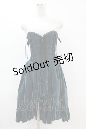 画像: ATELIER PIERROT / Noble over Dress  グリーン H-25-07-22-1024-EL-OP-KB-ZH