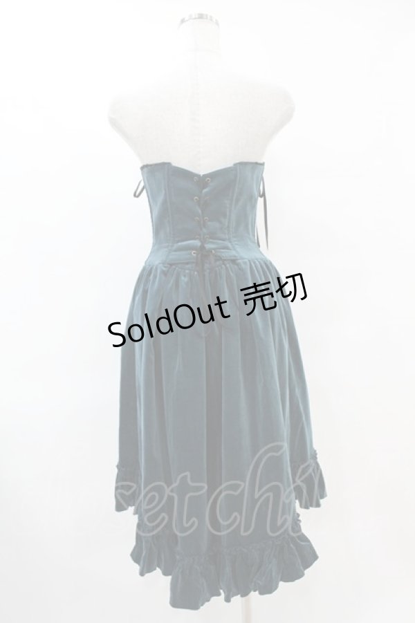 画像2: ATELIER PIERROT / Noble over Dress  グリーン H-25-07-22-1024-EL-OP-KB-ZH (2)