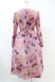 画像2: MILK / ジュリエットdress  プラムピンク H-25-07-22-1030-ML-OP-KB-ZH (2)