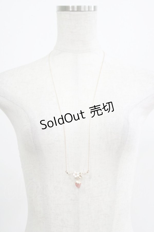 画像2: m petit by misako / いちごフラワーネックレス  ゴールド H-25-07-22-067-LO-AC-NS-ZH (2)