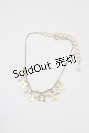 画像: Maison de FLEUR Petite Robe canone / ひとつずつ告げる特別(ブレスレット)  ゴールド H-25-07-22-073-EL-AC-NS-ZH