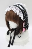 画像1: Angelic Pretty / Sweet Dotリボンヘッドドレス  ブラック H-25-07-22-075-AP-AC-NS-ZH (1)