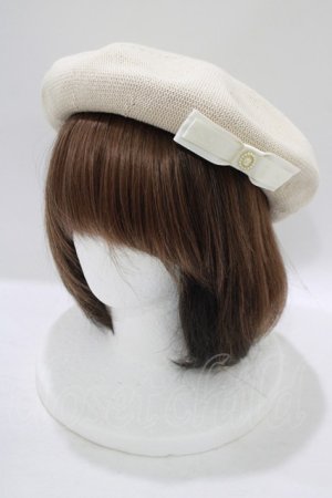 画像: m petit by misako / NINA'Sコラボベレー  ベージュ H-25-07-22-079-LO-AC-NS-ZH