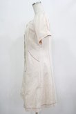 画像2: Fi.n.t / パフスリーブデニムワンピース Free IVORY H-25-07-22-012-CA-OP-NS-ZH (2)