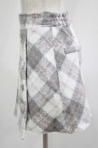 画像2: LIZ LISA / チェック台形スカート Free グレー H-25-07-22-013-LO-SK-NS-ZT082 (2)