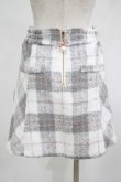 画像3: LIZ LISA / チェック台形スカート Free グレー H-25-07-22-013-LO-SK-NS-ZT082 (3)