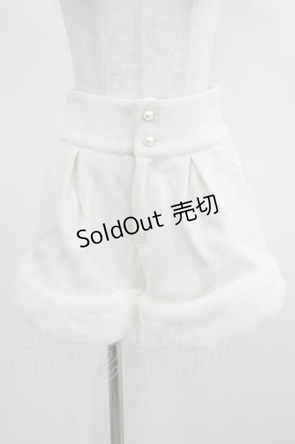 画像1: LIZ LISA / 裾ファーショートパンツ Free オフ H-25-07-22-014-LO-PA-NS-ZH (1)