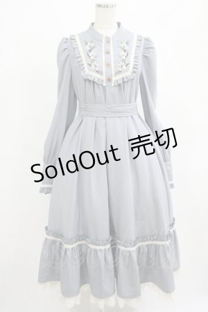 画像: Hoshibako Works / ジャスミンヨークカラーワンピース Free 水色 H-25-07-22-016-LO-OP-NS-ZH