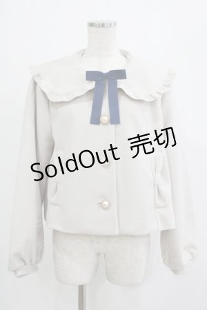 画像: Amavel / ショートコート M アイボリー H-25-07-22-021-CA-CO-NS-ZH