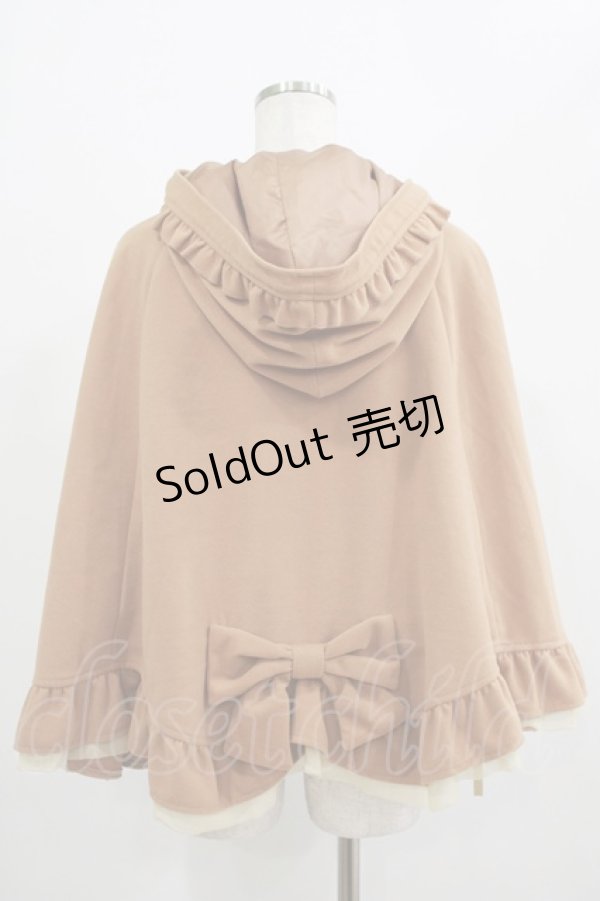 画像3: axes femme POETIQUE / ポンチョコート M キャメル H-25-07-22-022-AX-CO-NS-ZH (3)