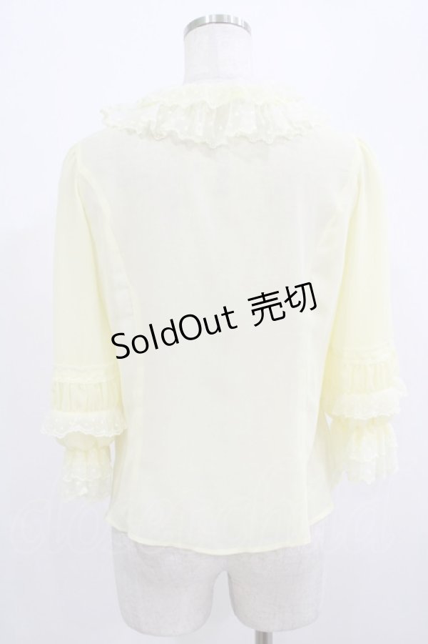 画像3: Angelic Pretty / ホイップDollブラウス Free イエロー H-25-07-22-023-AP-BL-NS-ZH (3)