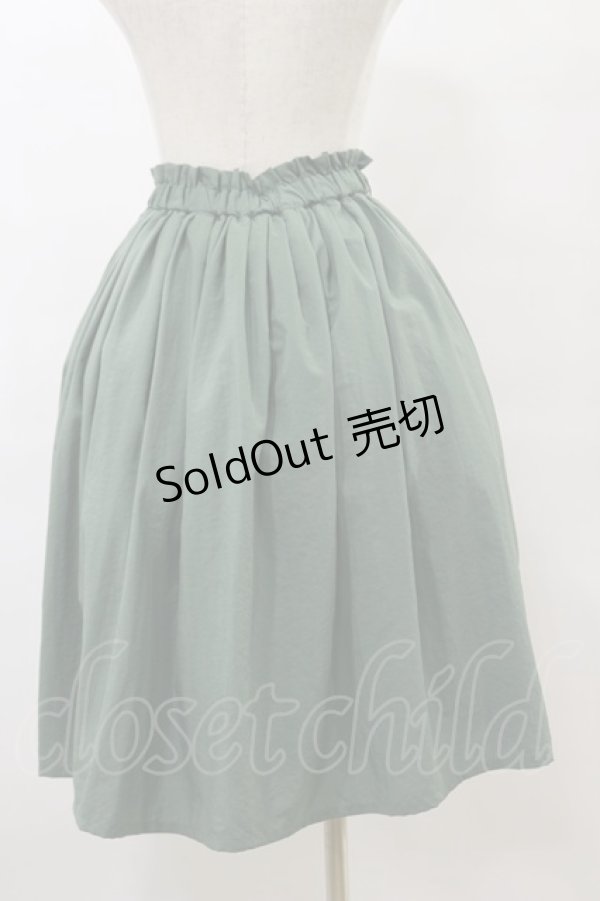 画像2: F&A / スパンブロードボリュームスカート Free GREEN H-25-07-23-065-LO-SK-NS-ZH (2)