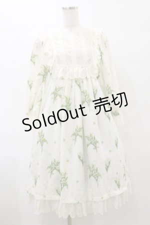 画像: Melody BasKet / 谷間の姫百合ヨークワンピース M オフ H-25-07-23-076-LO-OP-NS-ZH