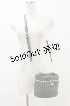 画像: Amavel / Dreamy Ribbon Wrapping バニティバッグ  ブラック H-25-07-23-015-CA-BG-NS-ZH