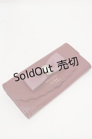 画像: m petit by misako / サンリオキャラクターズコラボ ハローキティ TT*AMスカラップフラップウォレット  レッド H-25-07-23-016-LO-ZA-NS-ZH