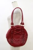 画像1: axes femme kawaii / ツインリボンラウンドバッグ  レッド H-25-07-23-024-AX-BG-NS-ZH (1)