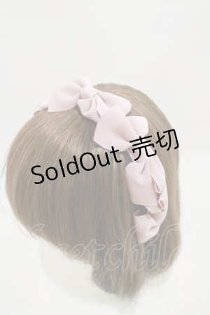 画像: Melody BasKet / リボンいっぱいカチューシャ  ピンク H-25-07-23-004-LO-AC-NS-ZH