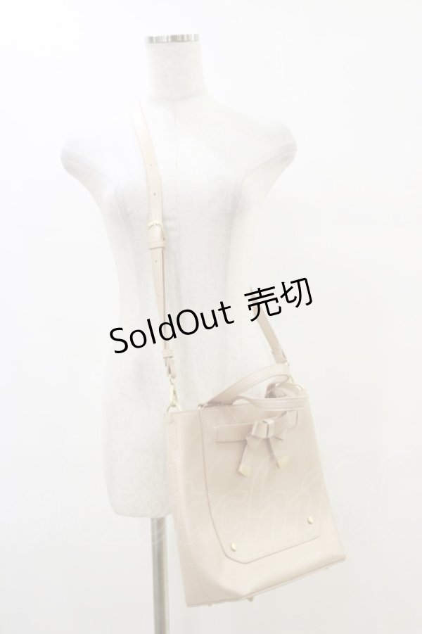 画像1: m petit by misako / AMマエリボン2WAYバッグ  ピンク H-25-07-23-028-LO-BG-NS-ZH (1)