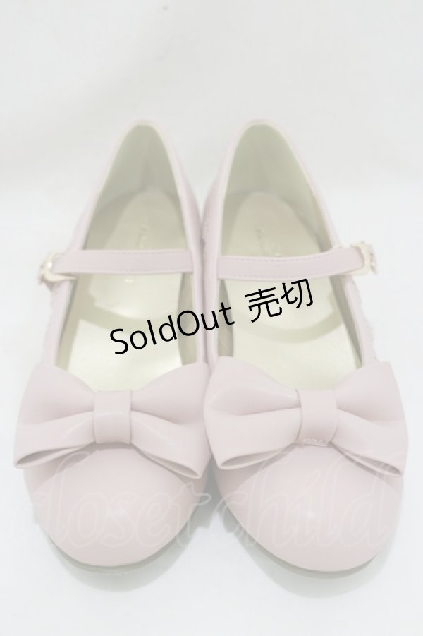 axes femme kawaii / ローヒールリボンパンプス L(24.5cm