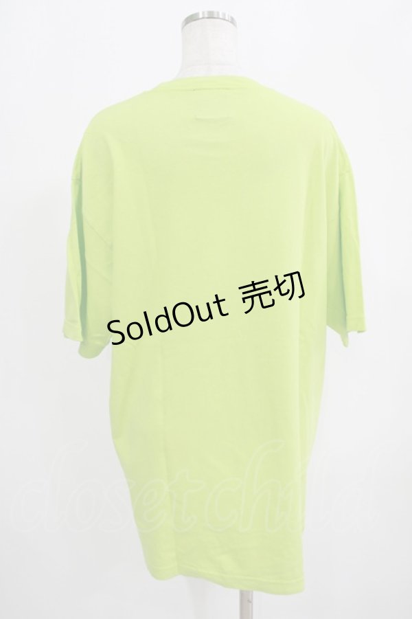 画像3: LISTEN FLAVOR / アサシンキャットビッグTシャツ  ライム H-25-07-24-040-PU-TO-KB-ZT490 (3)