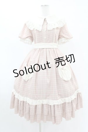 画像: Hoshibako Works / カントリーラビットワンピース M ピンク H-25-07-24-1012-0-OP-NS-ZH