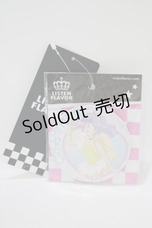 画像: LISTEN FLAVOR / 魔法の天使クリィミーマミ76mm缶バッジ   H-25-07-24-075-PU-ZA-KB-ZH