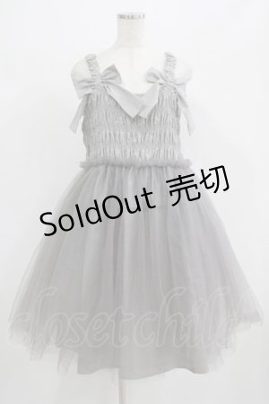 画像: Candy Stripper / FANCY DOLL DRESS  グレー H-25-07-24-012-PU-OP-KB-ZH