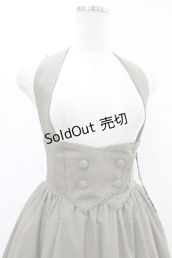 画像4: Sheglit / "Earl Grey"コルセットロングスカート  モスグリーン H-25-07-25-1029-EL-SK-KB-ZH (4)