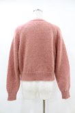 画像2: Jane Marple Dans Le Salon / Kid mohair bolero cardigan  ピンク H-25-07-25-1054-JM-TO-KB-ZH (2)