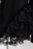 画像5: HANGRY&ANGRY / H&A VEIL FRILL DRESS PARKA  ブラック H-25-07-25-1015-HN-TO-KB-ZH (5)
