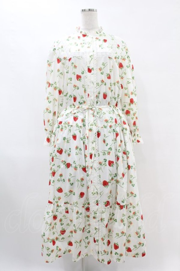 画像1: Jane Marple / Fortune garden working dress M オフ H-25-07-25-1020-JM-SK-KB-ZH (1)