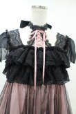 画像4: MR corset / レースアップホルタードレス  黒×ピンク H-25-07-25-1023-PU-OP-KB-ZH (4)