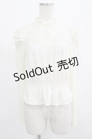 画像: Honey Cinnamon / レース切替ベロアトップス Free オフ H-25-07-25-071-LO-TO-NS-ZH