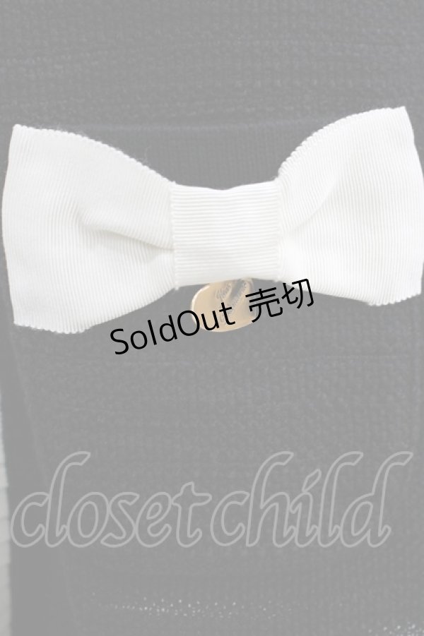 画像4: JESUS DIAMANTE / ハートチャームニットワンピース 38 ブラック H-25-07-25-012-JE-OP-NS-ZH (4)