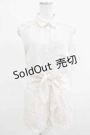 画像: LIZ LISA / ノースリーブコンビネゾン Free ピンク H-25-07-25-023-LO-OP-NS-ZH