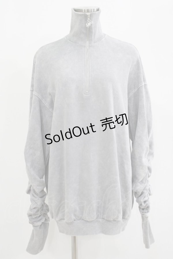 画像1: Melt the lady / ZIPスウェット Free グレー H-25-07-26-031-PU-TO-NS-ZH (1)