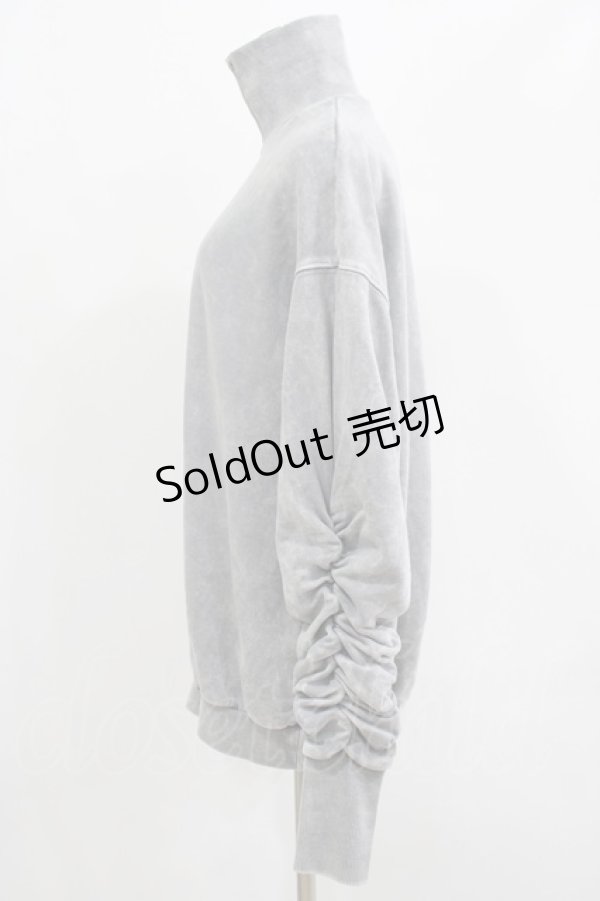 画像2: Melt the lady / ZIPスウェット Free グレー H-25-07-26-031-PU-TO-NS-ZH (2)