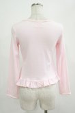 画像3: Angelic Pretty / ファー付リボンカットカーディガン Free ピンク H-25-07-26-035-AP-TO-NS-ZH (3)