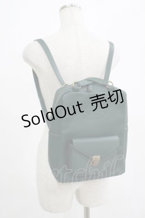 画像: Maison de FLEUR Petite Robe canone / 別れは告げない2WAYバッグ  グリーン H-25-07-26-038-EL-BG-NS-ZH