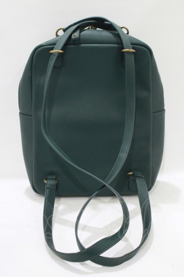 画像4: Maison de FLEUR Petite Robe canone / 別れは告げない2WAYバッグ  グリーン H-25-07-26-038-EL-BG-NS-ZH (4)