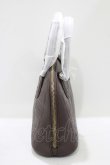 画像2: Maison de FLEUR Petite Robe canone / パキッと割れないエンボスバッグ  ブラウン H-25-07-26-043-EL-BG-NS-ZH (2)